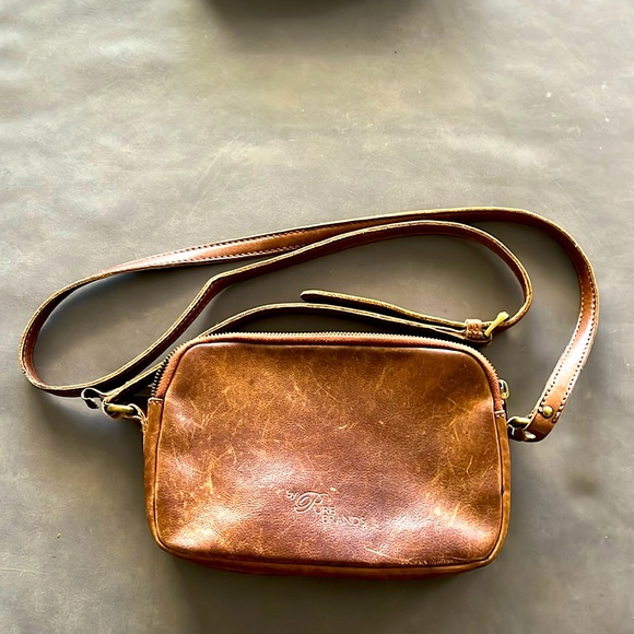 Handbags - Brown cross body leather bag from The Netherlands